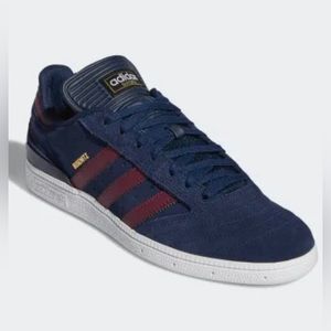 Adidas Busenitz Navy and Mauve sneakers